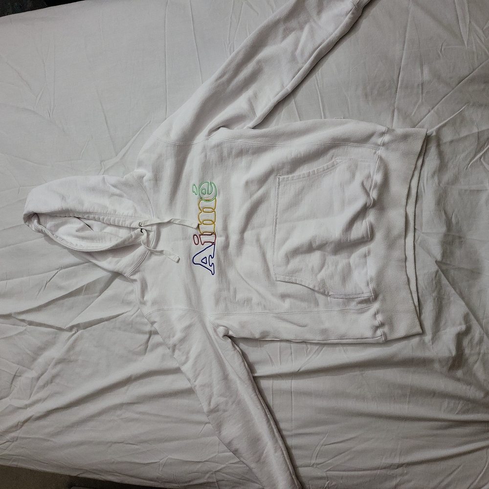 Aime Leon Dore Terry Embroided Logo Hoodie large